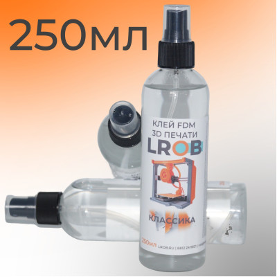 Клей для 3D печати LROB250мл FDM печать