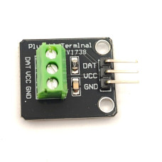 Модуль для датчика DS 18b20 - Pugable Trminal v1738 Модуль для датчика DS 18b20 - Pugable Trminal v1738