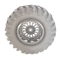 Комплект колёс Tamiya v2, 96х35 мм с мягкой резиной Комплект колёс Tamiya v2, 96х35 мм с мягкой резиной