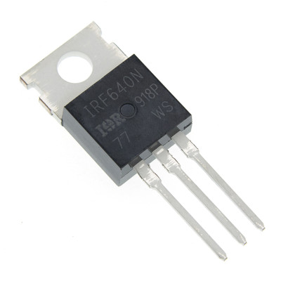 Транзистор IRF640N, 200В, 18А, TO-220