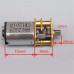 Микро моторчик с редуктором DC3-6v DIY VE508